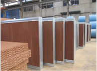 پرده مرطوب کولر هوای بزرگ قابل تنظیم گلخانه تجاری